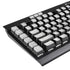 Israel Flag Distressed K95 RGB PLATINUM Mechanical Gaming Keyboard Skin